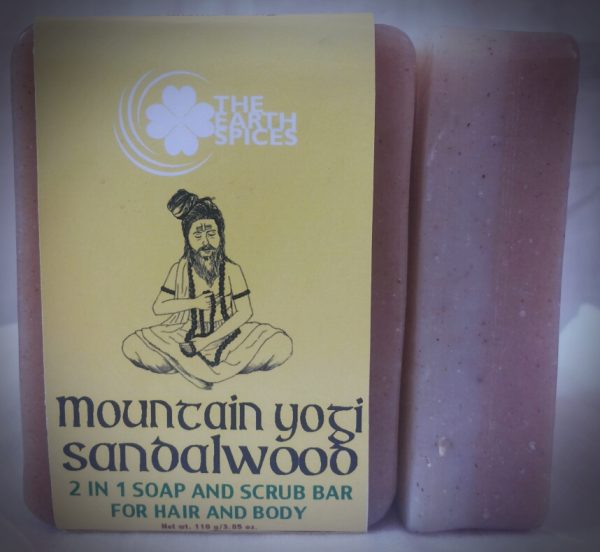Mountain Yogi Sandalwood Soap and Scrub bar