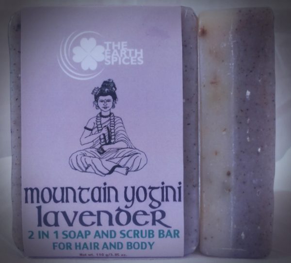 Mountain Yogini Lavender Soap and Scrub Bar