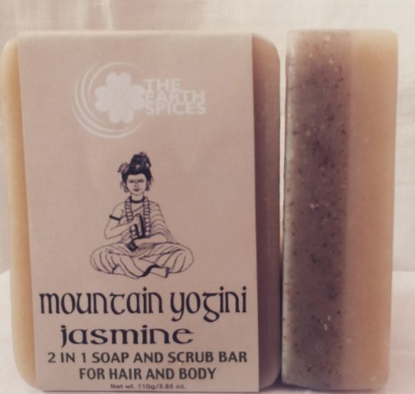 Mountain Yogini Jasmine Soap and Scrub Bar