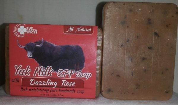 Yak milk Rose Soap