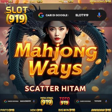 Di Mahjong Pola Mahjong Scatter Hitam Hari Ini