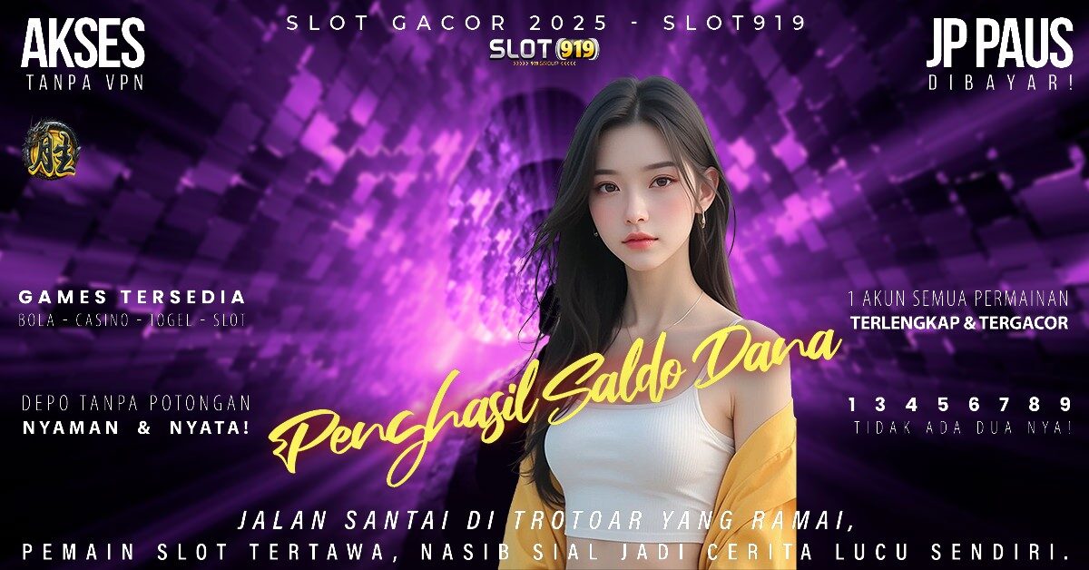 Slot Pakai Akun Dana Daftar Slot Dana Gacor