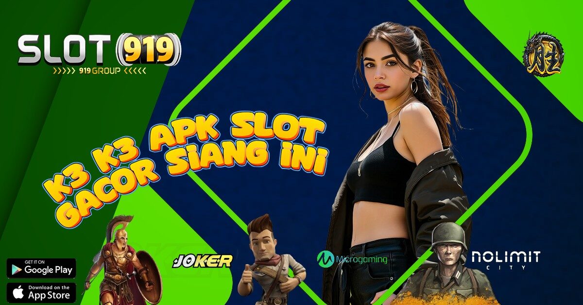 K3K3 DOMINO SLOT ONLINE UANG ASLI