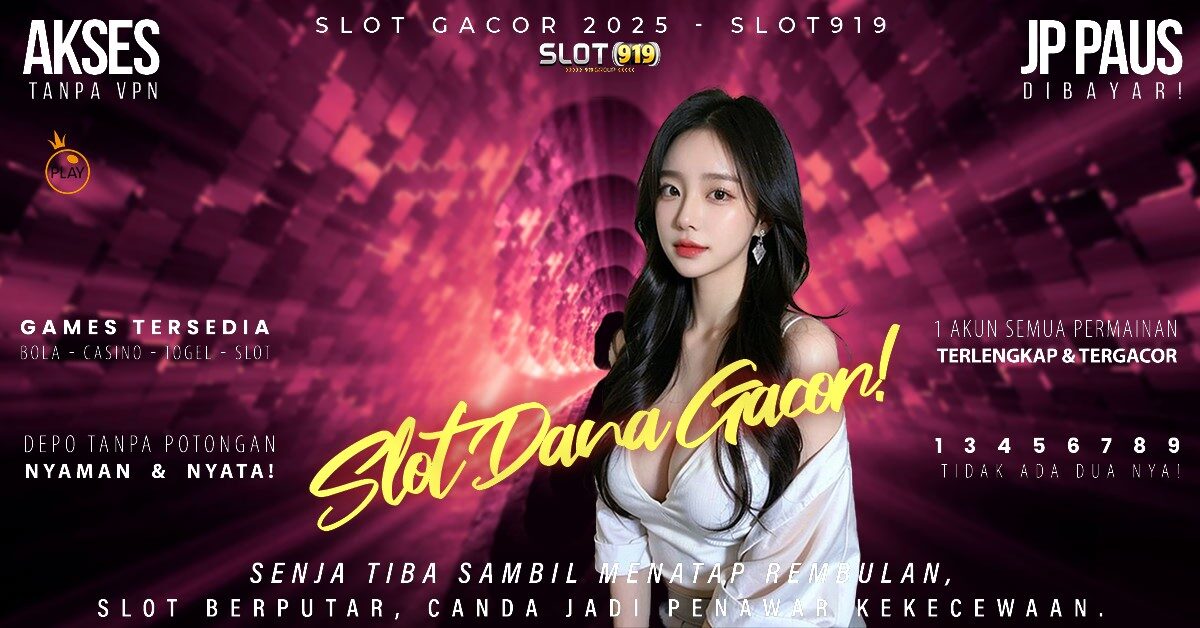 Slot Gacor Gampang Menang 2025 Game Slot Online Deposit Dana